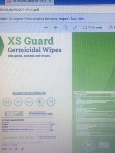 Xs Guard Label (Xs Guard Label 10pk)